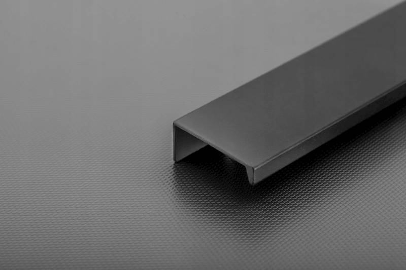 Uchwyt meblowy krawędziowy HEXI • Chrom • 192mm • 225mm