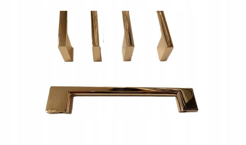 Uchwyt meblowy D705 TECHNO • Złoty • 160mm