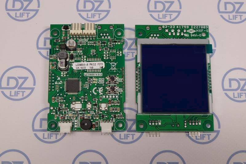 Wyświetlacz Vega Icaro LCD600-A, niebieski, połączenie szeregowe