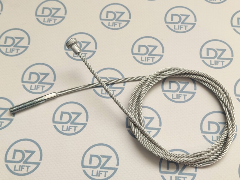 Linka stalowa synchronizacyjna do drzwi Fermator, długość 1380 mm