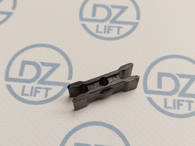 Wkładka suwaka/prowadnika drzwi Fermator PGH-51 kolor czarny