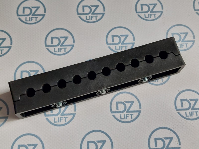 Listwa zbierająca do lin 10 x ⌀8 mm METROPLAST