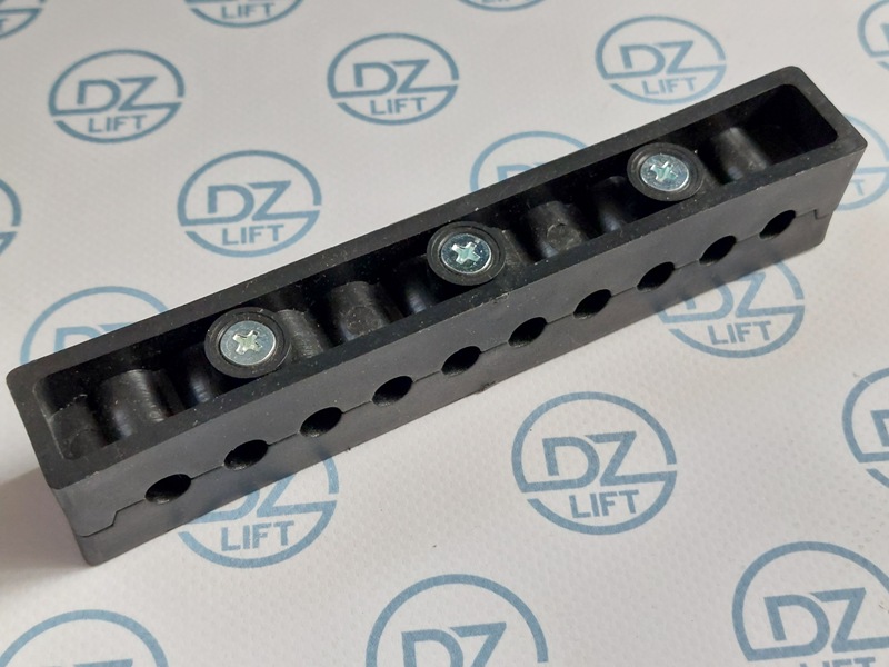 Listwa zbierająca do lin 10 x ⌀8 mm METROPLAST