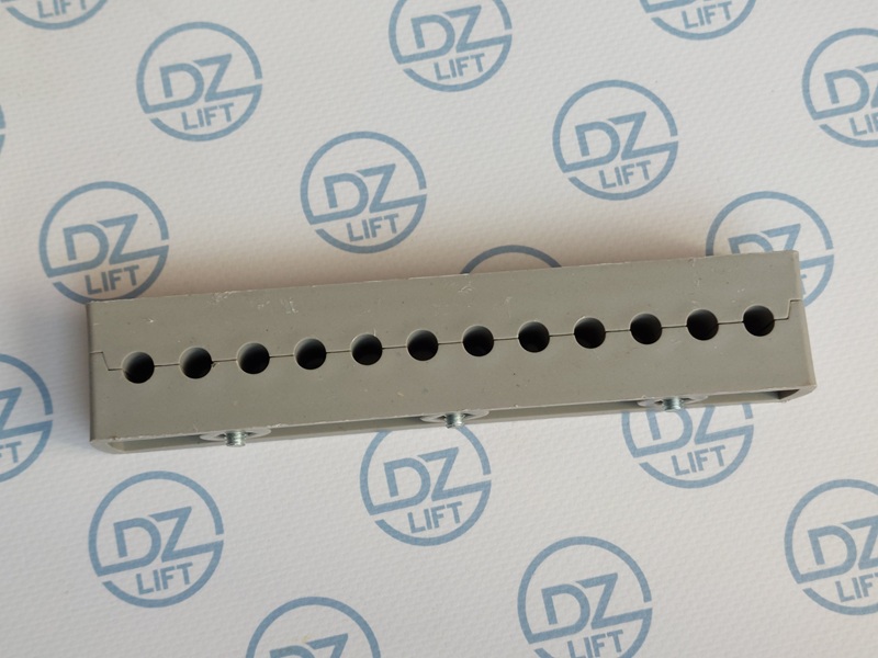 Listwa zbierająca do lin 12 x ⌀6,5 mm
