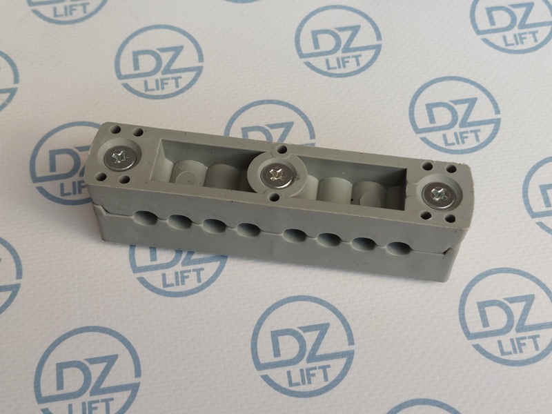 Listwa zbierająca do lin 8 x ⌀6,5 mm