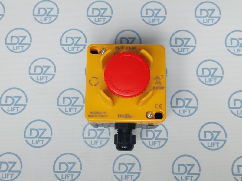 Kaseta sterownicza z łącznikiem bezpieczeństwa STOP