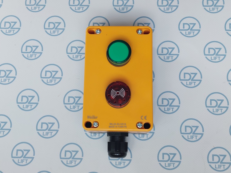 Kaseta sterownicza sygnalizacyjna; zielony led + czerwony led/buzzer
