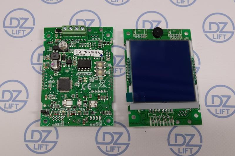 Wyświetlacz Vega Icaro LCD611WU CAN Arkel, niebieski