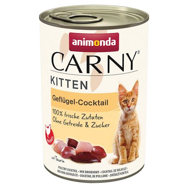ANIMONDA CARNY KITTEN 400G MIX DROBIOWY 83747