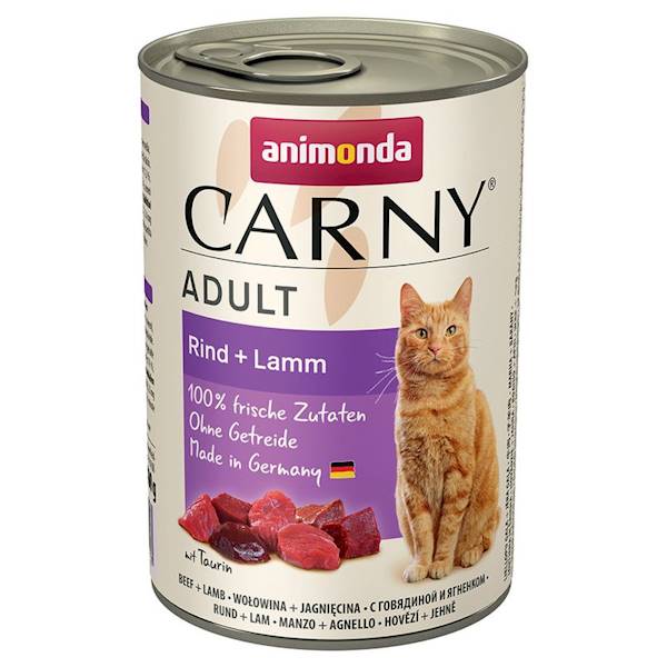 ANIMONDA CARNY ADULT 400G WOŁOWINA I JAGNIĘCINA 83