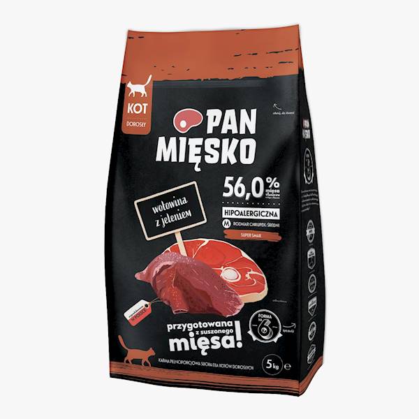 KARMA KOT PAN MIĘSKO WOŁOWINA JELEŃ