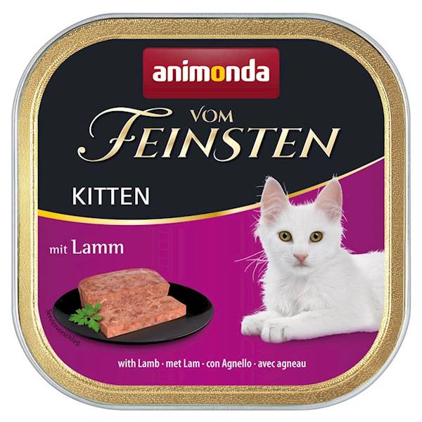 ANIMONDA VOM FEINSTEN KITTEN Z JAGNIĘCINĄ 100G