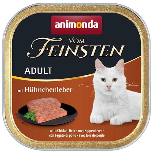 ANIMONDA VOM FEINSTEN 100G KOT Z WĄTRÓBKĄ Z KURCZA