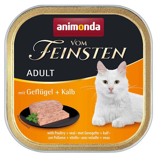 ANIMONDA VOM FEINSTEN 100G KOT DRÓB I CIELĘCINA 83