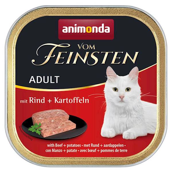 ANIMONDA VOM FEINSTEN 100G KOT WOŁOWINA Z ZIEMNIAK