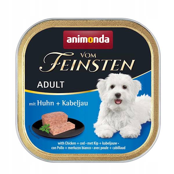 ANIMONDA VOM FEINSTEN ADULT Z KURCZAKIEM I DORSZEM