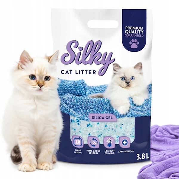Silky Żwirek do kuwety silikonowy 3,8l