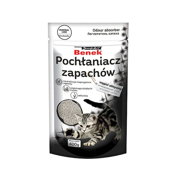 BENEK POCHŁANIACZ ZAPACHÓW WĘGIEL AKTYWNY 400G