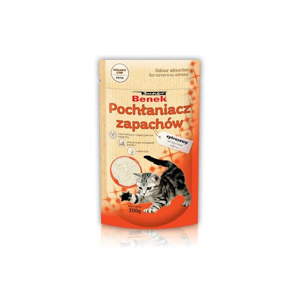 POCHŁANIACZ ZAPACHÓW ZAPAS SUPER BENEK 300G CYTRUS