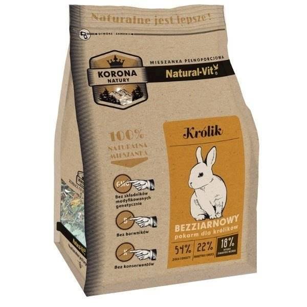 KORONA NATURY NATURAL-VIT KRÓLIK 750G