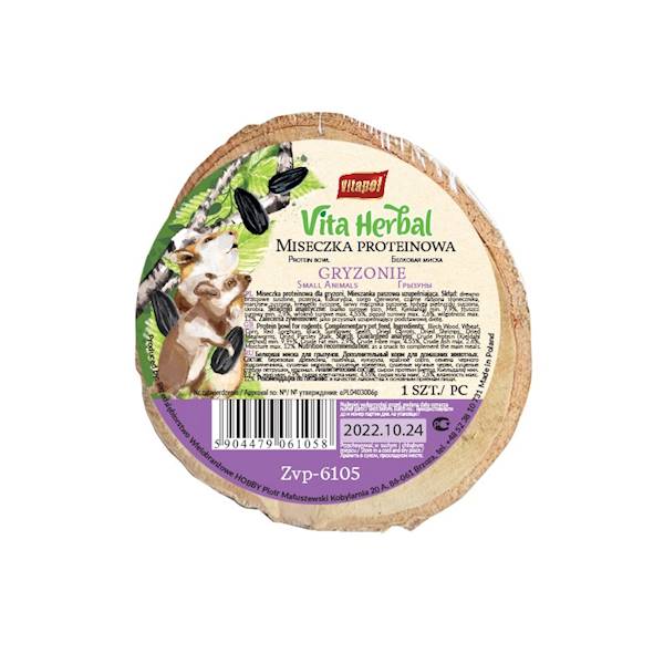 MISECZKA PROTEINOWA VITA HERBAL ZVP-6105