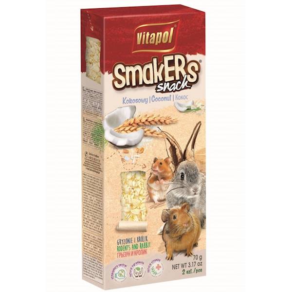 SMAKERS KOKOSOWY DLA GRYZONI I KRÓLIKÓW ZVP-1135