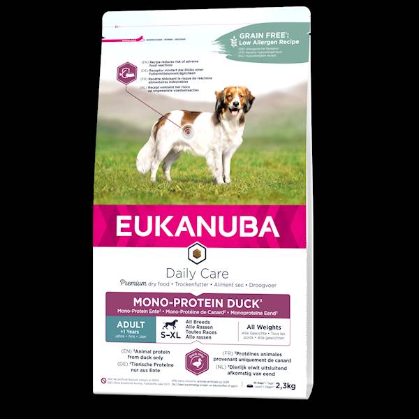 KARMA DLA PSA EUKANUBA MONOPROTEINA KACZKA