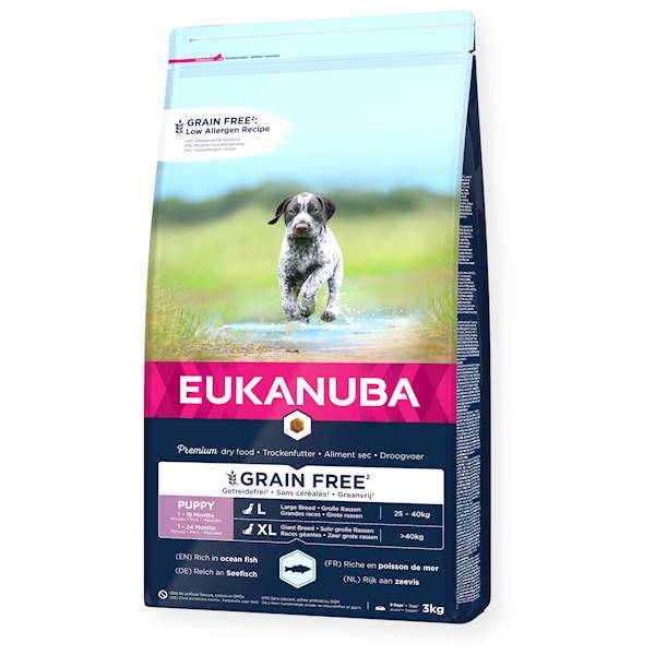 KARMA EUKANUBA GRAIN FREE PUPPY L/XL BEZ KURCZAKA
