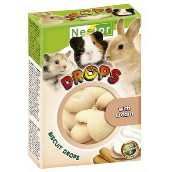 DROPSY ŚMIETANKOWE DLA GRYZONI NESTOR