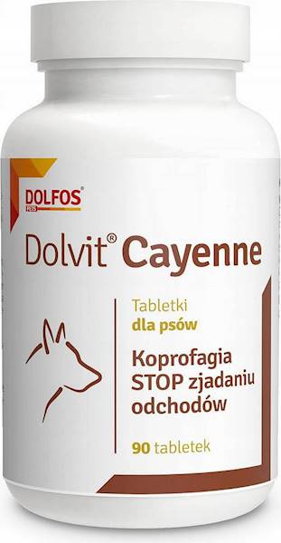 STOP ZJADANIU ODCHODÓW DOLVIT CAYENNE 90 tabl.