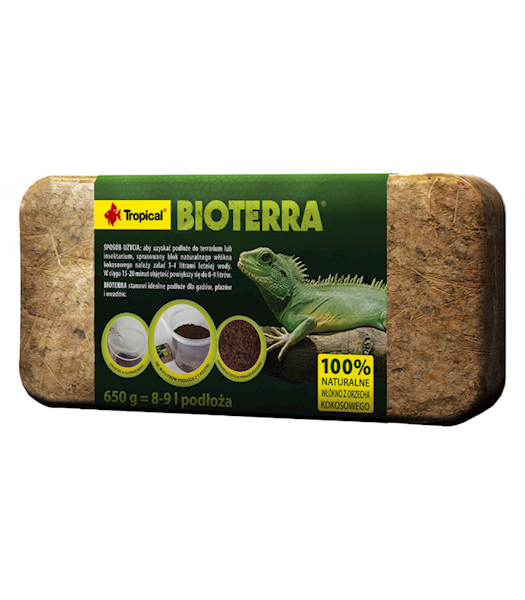 BIOTERRA PODŁOŻE KOKOSOWE TROPICAL 650G