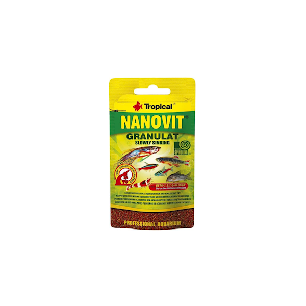 NANOVIT GRANULAT SINKING 10G TROPICAL