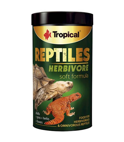 REPTILES HERBIVORE SOFT FORMULA 65G/250ML TROPICAL