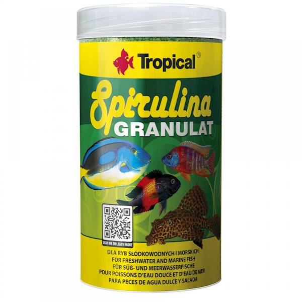 Tropical spirulina granulat 44g