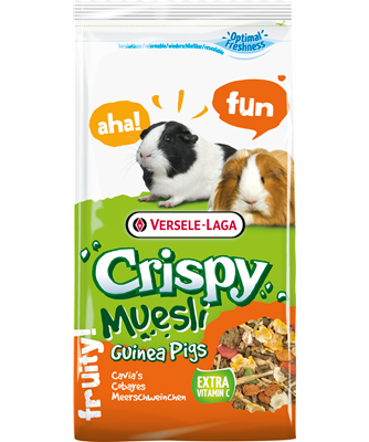 CRISPY MUESLI ŚWINKA MORSKA 0,4KG VERSELE-LAGA