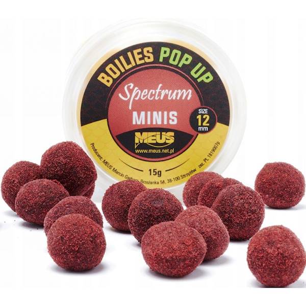 KULKI CZOSNEK POP UP 12MM SPECTRUM MINIS MEUS