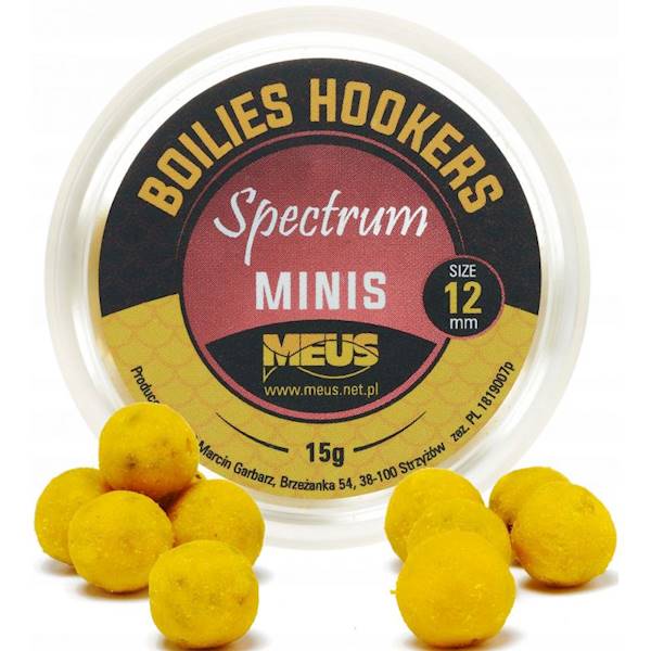 KULKI MEUS BOILIES HOOKERS BANAN 12MM