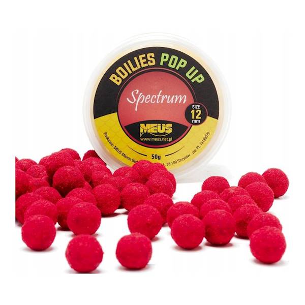 KULKI PROTEINOWE POP UP 9MM OGNISTA RÓŻA MEUS
