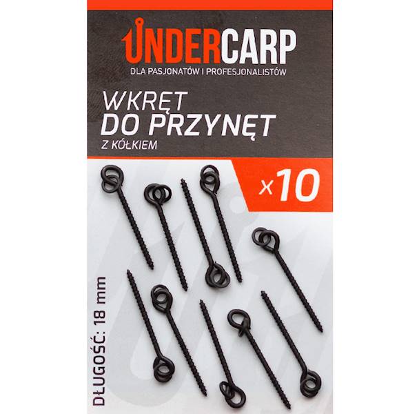 WKRĘT DO PRZYNĘT Z KÓŁKIEM 18MM UNER CARP