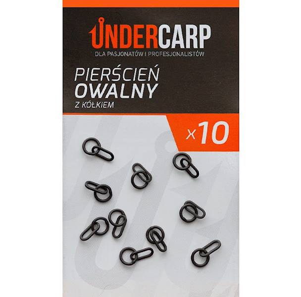 PIERŚCIEŃ OWALNY Z KÓŁKIEM UNDER CARP