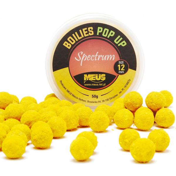 KULKA POP UP 12MM SPECTRUM BANAN MEUS