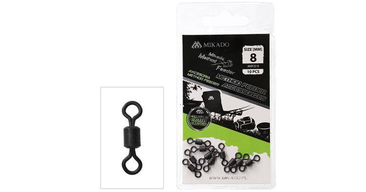 KRĘTLIK MIKADO METHOD FEEDER SWIVEL NR8 AMF22-8