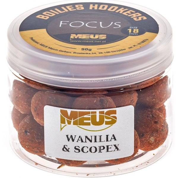 KULKA HAKOWA MEUS 18MM WANILIA&SCOPEX