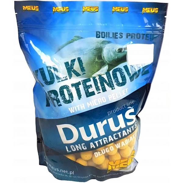KULKI PROTEINOWE DURUS WANILIA 18MM MEUS 1KG