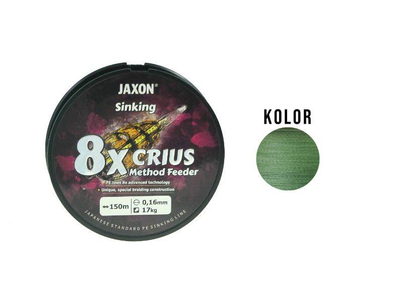PLECIONKA 8XCRIUS METHOD FEEDER 0,14MM/15KG