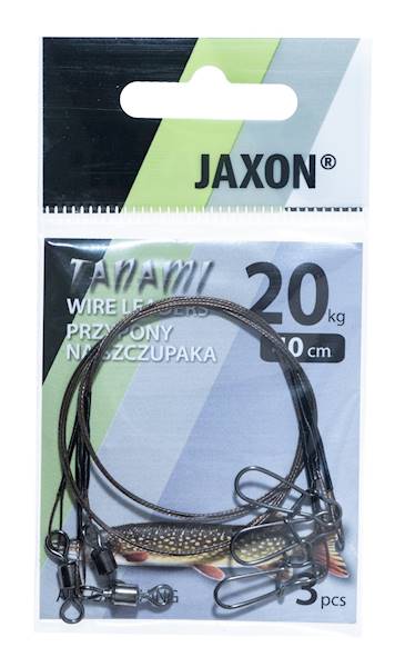 PRZYPON STALOWY JAXON 6KG/30CM AJ-PRC0630