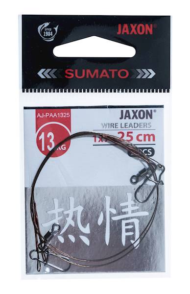 PRZYPON STALOWY JAXON 6 KG/20CM AJ-PAA0620