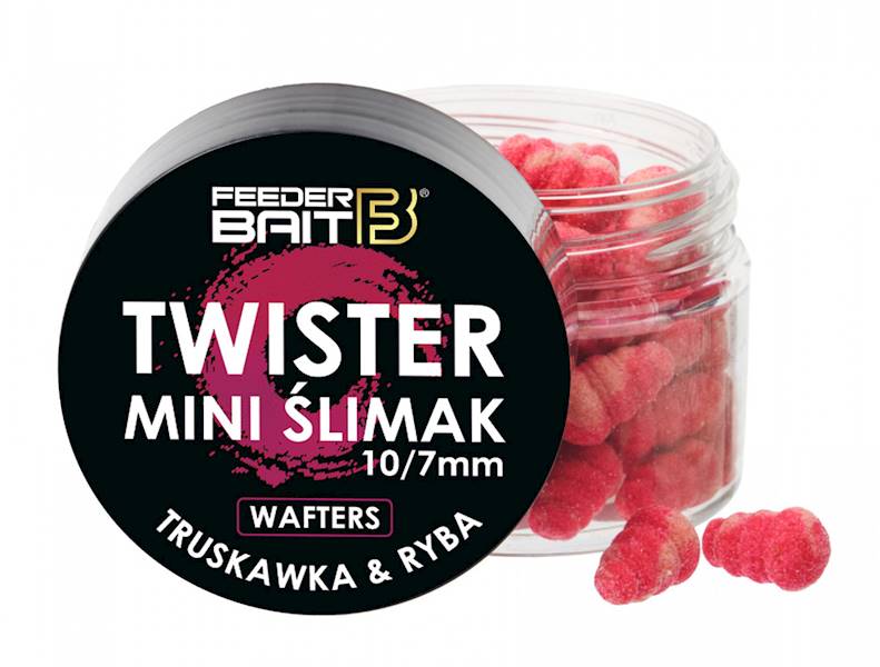 TWISTER MINI ŚLIMAK TRUSKAWKA RYBA FEEDER BAITS