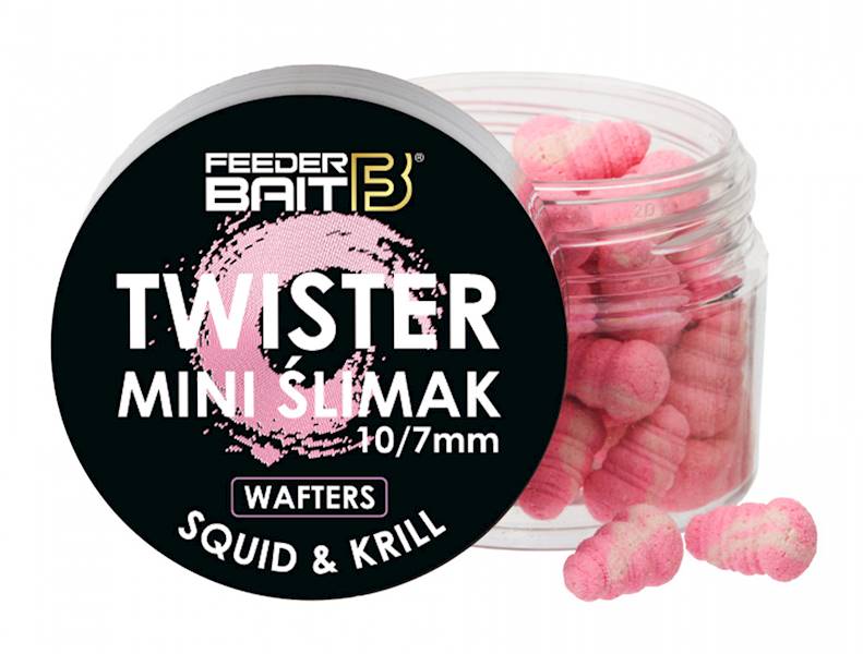 TWISTER MINI ŚLIMAK SQUID KRILL FEEDER BAITS