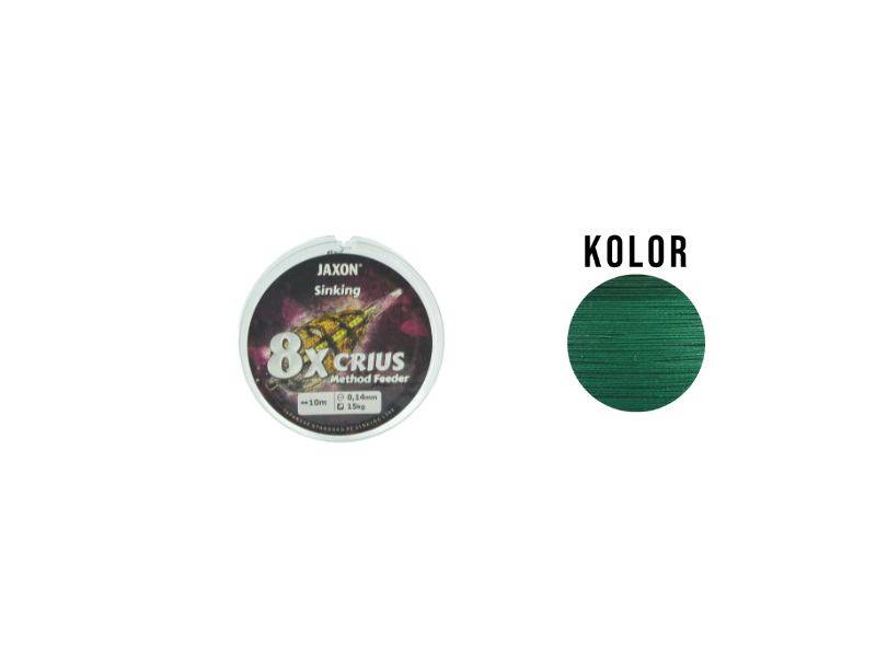 PLECIONKA JAXON 8XCRIUS METHOD FEEDER 10M 0,10MM